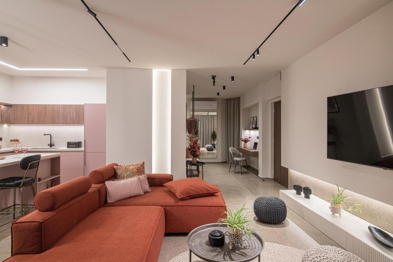 伊拉克利翁The Pink Penthouse公寓 外观 照片